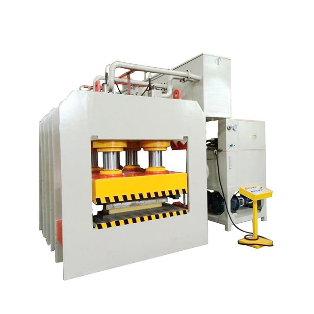 Frame type hydraulic press machine for anti-theft doors, steel-wood doors, inter