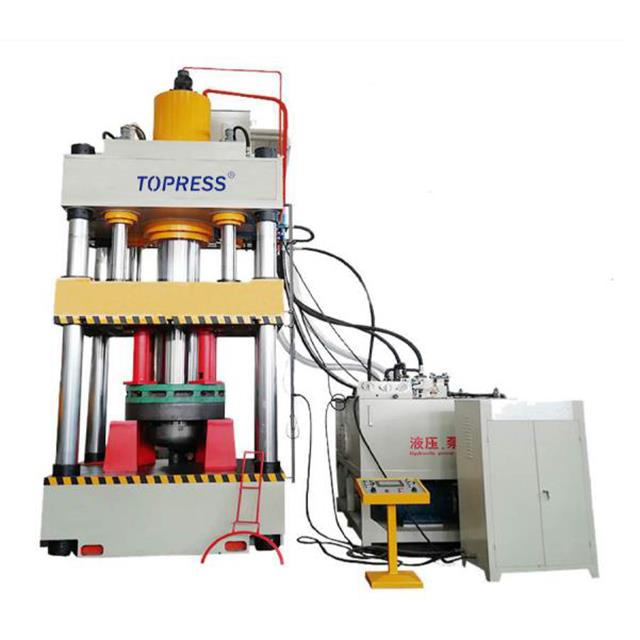 Dished end/ tank head hydraulic deep drawing  forming press machine