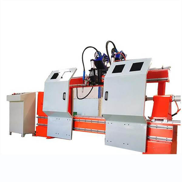 Circular seam welding machine of electric water heater production line