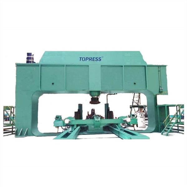 Heavy duty ellipse tank head dish end pressing and forming making machine