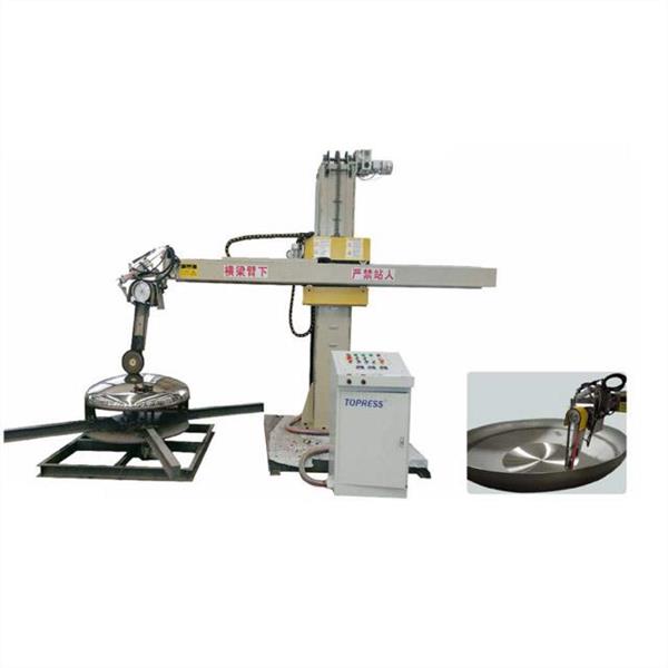 Automatic Dished end polishing machine and dished head buffing machine