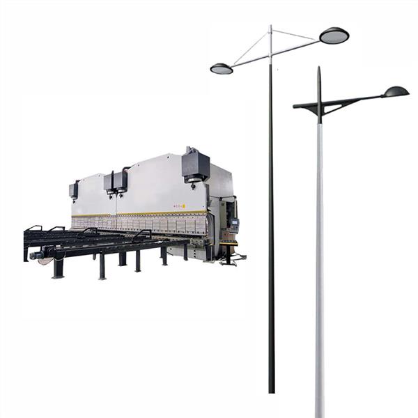 What machines are needed for light pole production