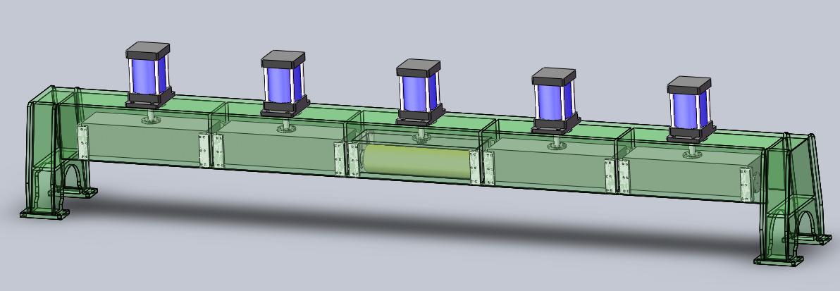 Ultrasonic flaw detector pipe inspection system of  jco/jcoe/lsaw pipe production line