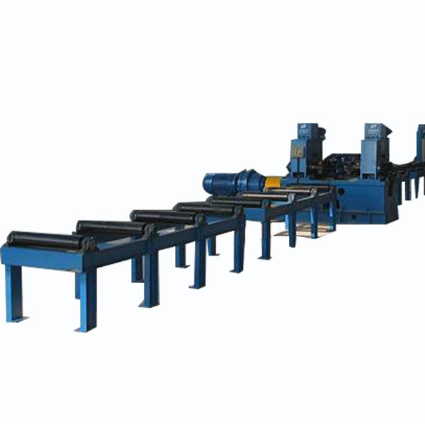 Straightening machine of H-beam profile production line