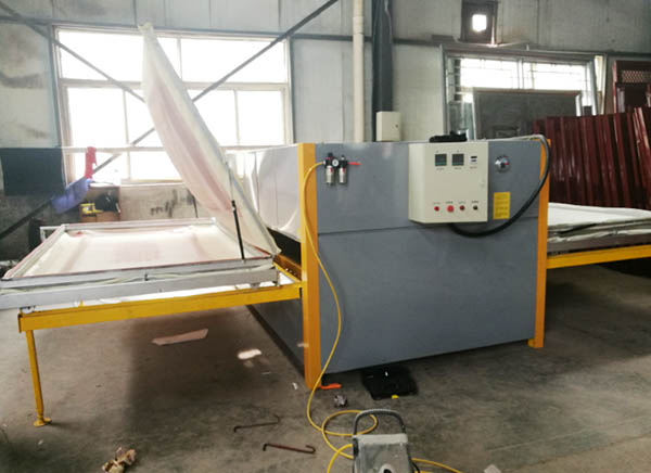 Door plate transfer printing machine