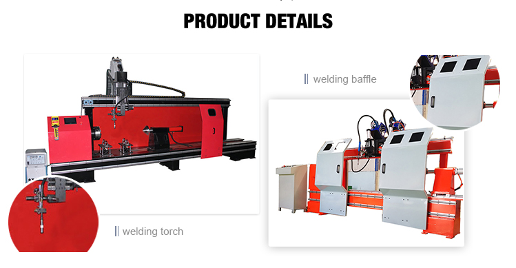 Lpg gas cylinder body circular seam welding machine