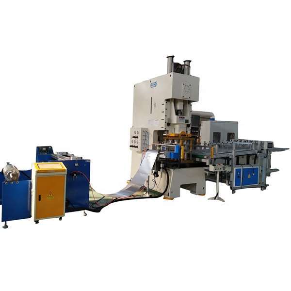Máquinas y equipos de línea de producción de envases de alimentos de papel de aluminio