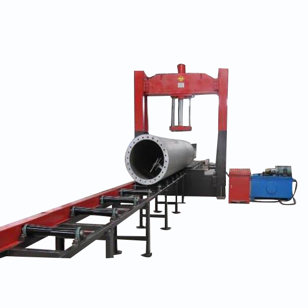 Gantry type hydraulic seam assembled machine