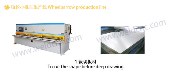 Production solution for wheelbarrow production line