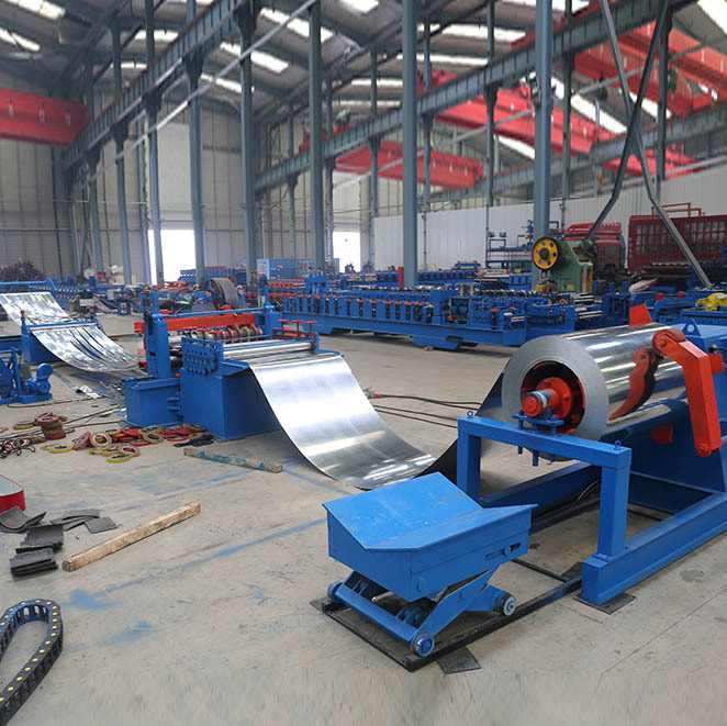  Uncoil-Slitting-Recoil line for kitchen sink and wash basin production line