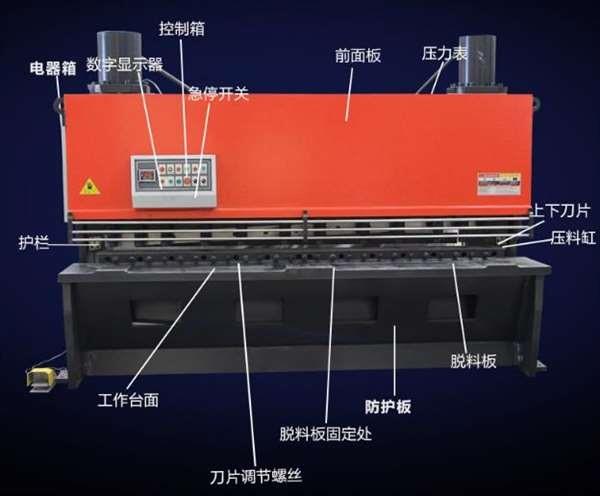 QC11Y/QC11A系列液压闸式剪板机(图1)