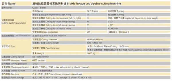 CNC intersecting line cutting machine pipe tube plasma 